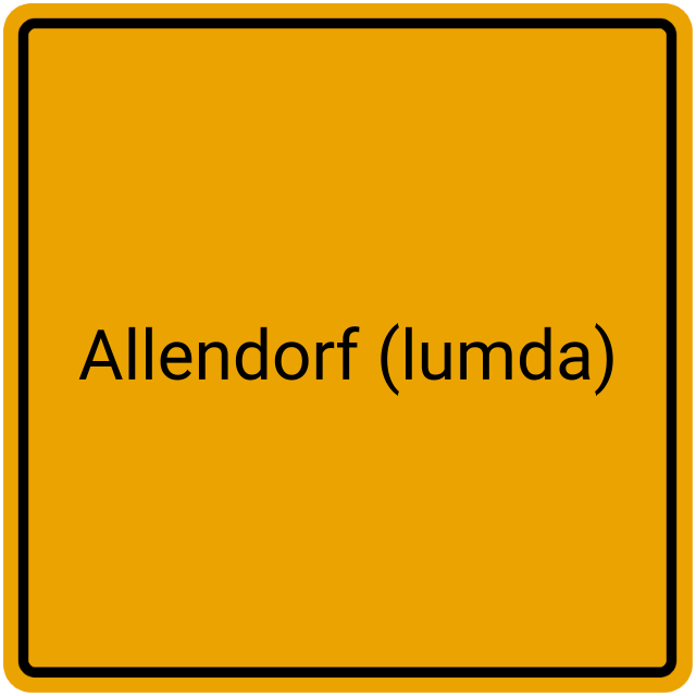 Meldebestätigung Allendorf (Lumda)